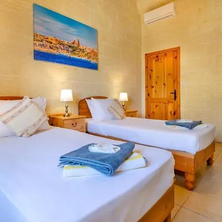 Grand Gozo Farmhouse With Games Room & Pool Sannat Exterior photo