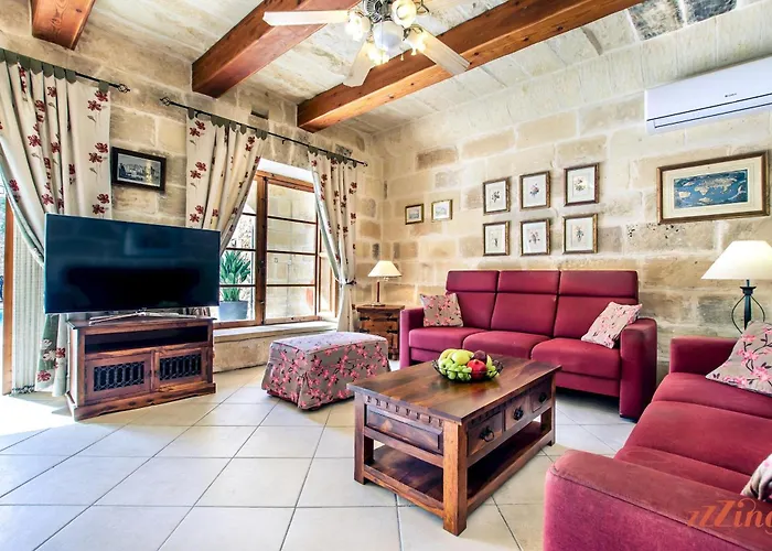 Grand Gozo Farmhouse With Games Room & Pool